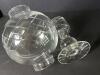 Polish Cut Crystal 2 Piece Globe and Base - 4