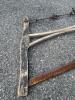 Antique Bow Saw with Wooden Frame and Iron Blade - 2