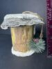 White Pine Brand, Cardboard Rustic Snowy Birdhouse Ornament - 4
