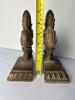 Pair of Small Fleur-de-Lis Bookends in Art Deco Style - 2