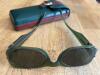 Cerruti 1881 Green Oval Sunglasses with Matching Case