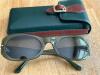 Cerruti 1881 Green Oval Sunglasses with Matching Case - 2