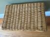 Small Rattan Wicker Side Table - 17" x 15" x 10" - 2