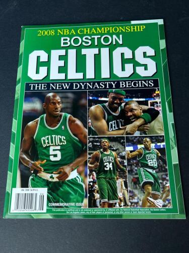 2008 NBA Championship Boston Celtics Commemorative Magazine
