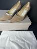Jimmy Choo Love 65 Ballet Pink Suede Pumps Size 35.5