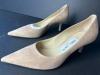 Jimmy Choo Love 65 Ballet Pink Suede Pumps Size 35.5 - 3