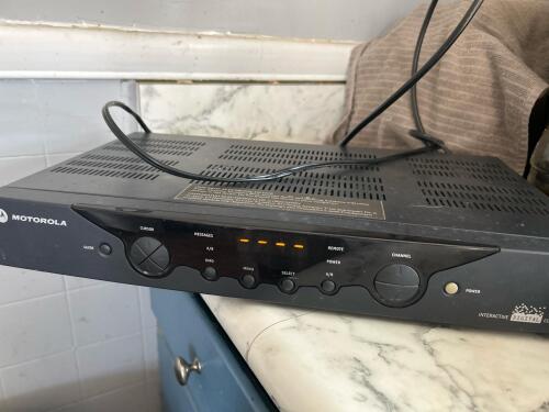 Motorola Interactive Digital Cable Box