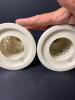 Pair of Lenox Ivory Porcelain Candlestick Holders with Gold Trim - 4