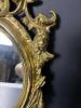 Heavy Gilt Federal-Style Convex Wall Mirror With Eagle Crest - 3