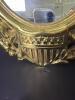 Heavy Gilt Federal-Style Convex Wall Mirror With Eagle Crest - 4