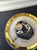 Small Lenox Floral Porcelain Mantel Clock - 8