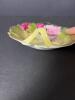 Hand-Painted Floral Porcelain Berry Bowl in Art Nouveau Style - 3