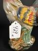 Ceramic Rooster Figurine in Bright Glaze Colors - 7