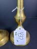 Pair of PWF Solid Brass Candlesticks - 6