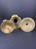 Three Brass Candlesticks in Mixed Styles - 3