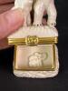 Tiny Lenox Treasures Tender Hearts Elephant Porcelain Trinket Box - 5