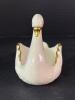 Small Lenox Porcelain Swan Dish with Gold Trim - 4