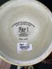 Pier 1 Vallarta Handpainted Earthenware Canister with Lid and Stand - 4