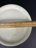 Lenox Footed Porcelain Bowl with Embossed Leaf Motif - 3