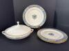 Five Piece Lenox Presidential Collection Autumn Serving Dish and Plates