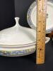 Five Piece Lenox Presidential Collection Autumn Serving Dish and Plates - 7