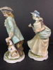 Pair of Classic Gallery Collection 1968 Porcelain Figurines, R. Gavette - 3
