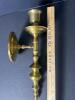 Brass Colonial Revival Style Wall Sconce - 4