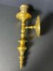 Brass Colonial Revival Style Wall Sconce - 6