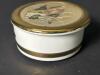 Japanese Chokin Art Porcelain Trinket Box with 24K Gold Trim - 3