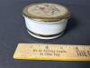 Japanese Chokin Art Porcelain Trinket Box with 24K Gold Trim - 4