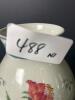 Andrea by Sadek 9" Hand Painted Fleurs de Chantilly Vase - 7