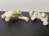 Staffordshire-Style and Japanese Porcelain Dog Figurines - 10