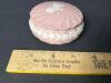 Wedgwood Pink Jasperware Trinket Box with Classical Relief - 3