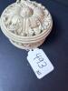Carved Floral-Relief Round Lidded Trinket Box in Neoclassical Style - 5