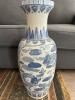 Very Large 23" Blue and White Chinese Style Porcelain Vase - 3