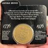 Connecticut Bicentennial Medal & Franklin Mint Benjamin Franklin Medal - 3