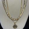 Lot of 14K Gold Flat Link Jewelry - 2