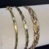 Lot of 14K Gold Flat Link Jewelry - 7