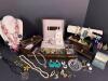 Large Assorted Costume and Fashion Jewelry Collection and Accessories