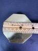 Miniature Gold Tone Quartz Anniversary-Style Clock and Base - 4