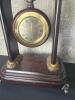 Mantel Clock With Brass-Style Detailing and Quartz Movement - 2