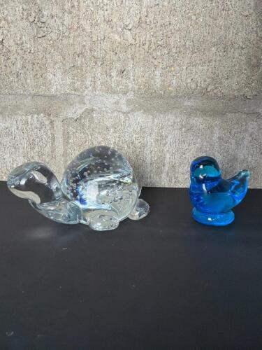 Glass Animal Figurines in Contemporary Style