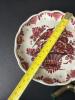 Handpainted Delft Rood Decorative Plate on Brass Stand - 6