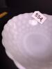White Milk Glass Bubble Bowl - 5
