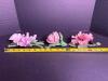 Lenox Parrot Tulip Porcelain and Capodimonte Italian Porcelain Flowers - 2