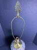 Porcelain Table Lamp With Brass Hardware in Famille Rose Style - 2