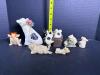 Pig Figurines and Cow Figurine Assortment - 2