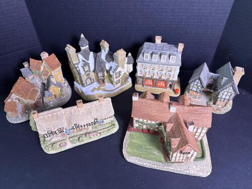 David Winter and Malcolm Cooper English Cottage Figurines