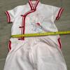Children's Pink Chinese-Style Pajama Set with Embroidery - 9