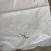 Embroidered Round Tablecloth With Floral Design - 3